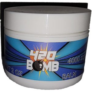4000 mg Balm THC free