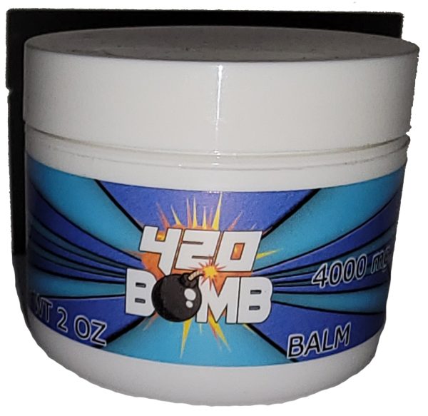 4000 mg Balm THC free