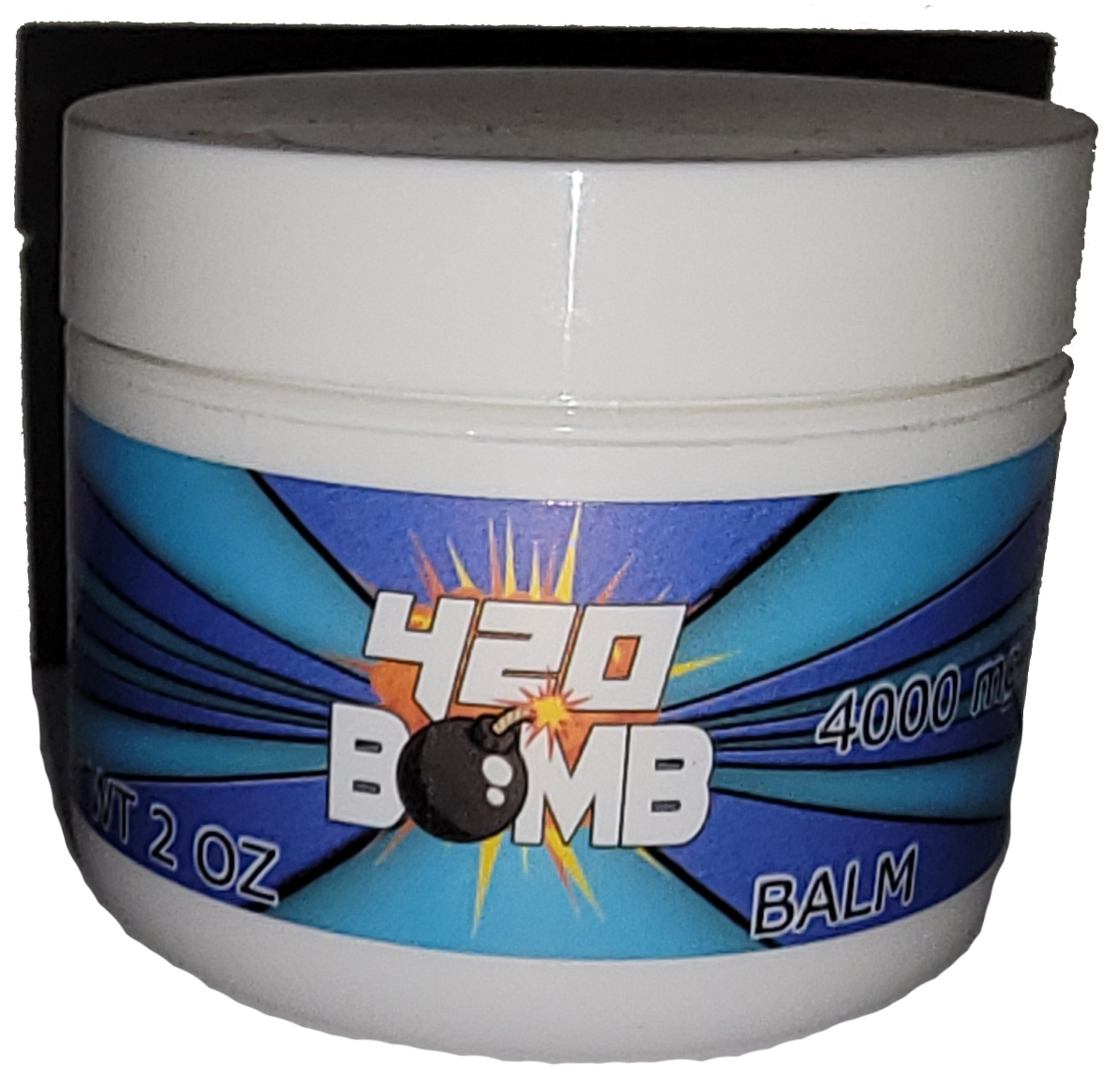 4000 mg Balm THC free